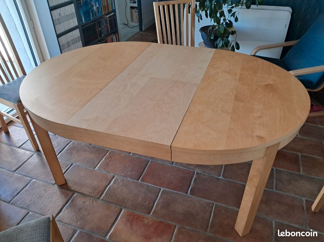 Table ronde extensible IKEA (image 2)