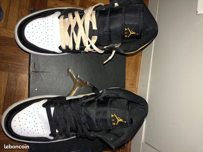 Jordan one mid pollen black (image 4)