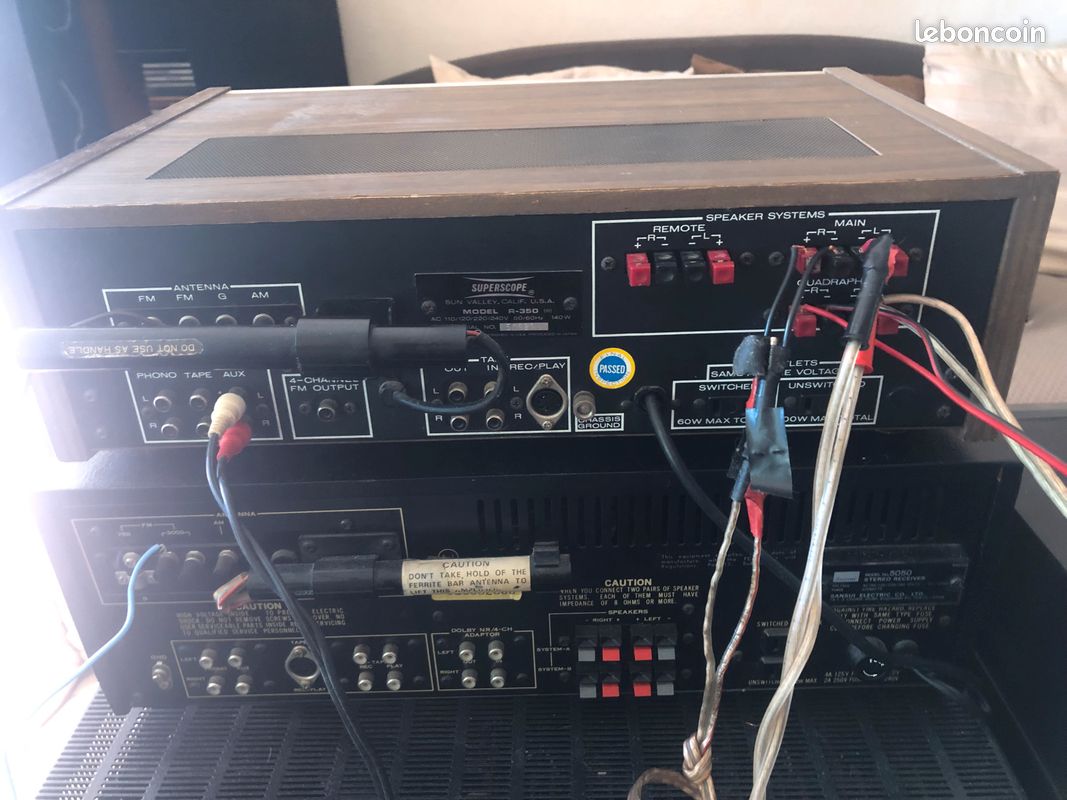 AMPLI MARANTZ SUPERSCOPE R 350 ( Rare) (image 8)