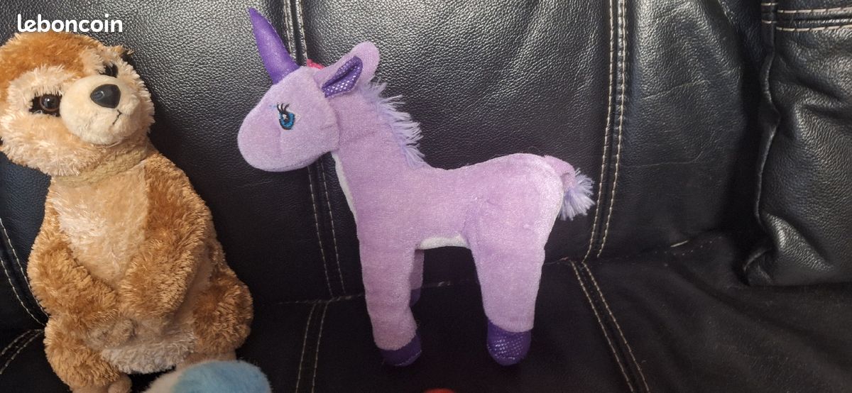 Lot 4 peluches enfant 15/20 cm Prix Ferme 95490 (image 5)