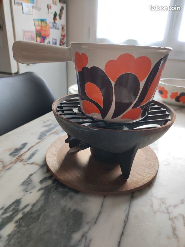 Ensemble à fondue LE CREUSET vintage (image 4)