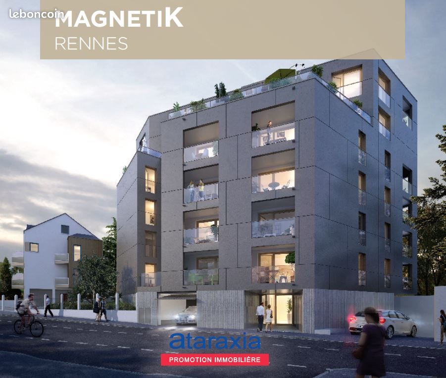 Appartement 3 pièces 58 m² · à Rennes · 58 m² · 717 €/mois