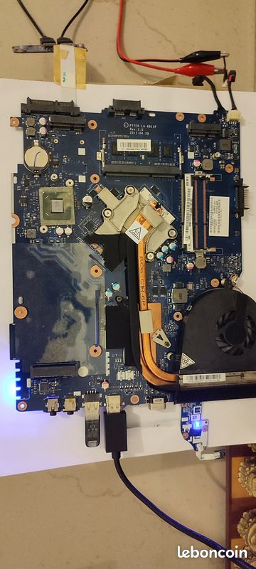 Kit complet Carte Mère LA-6911P (Acer 7750G / Packard Bell) - Testée OK (image 3)