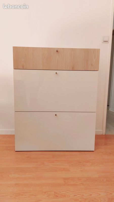 Dressing complet Armoires & Commodes Spaceo Leroy Merlin – Excellent État (image 7)