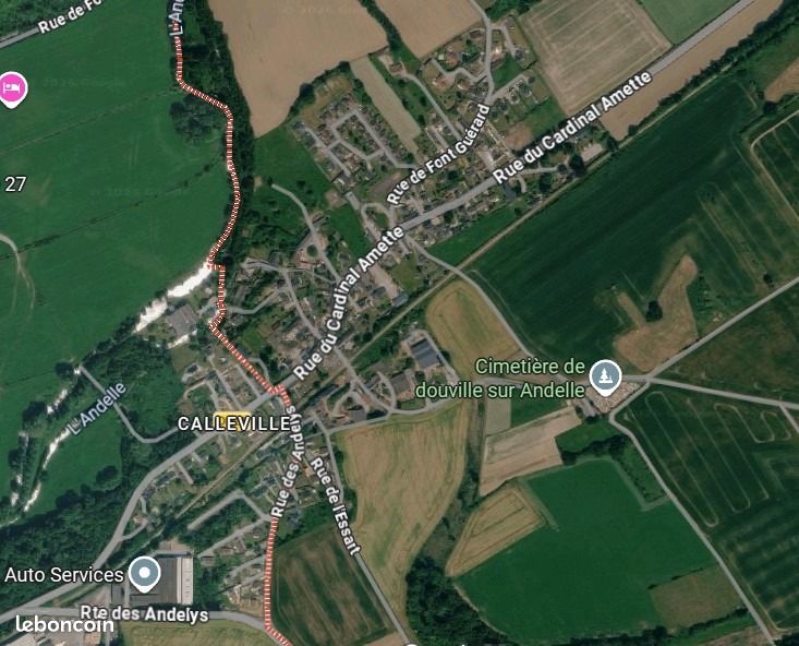 Terrain 510 m² Douville Sur Andelle · à Douville-sur-Andelle · 36 000 €
