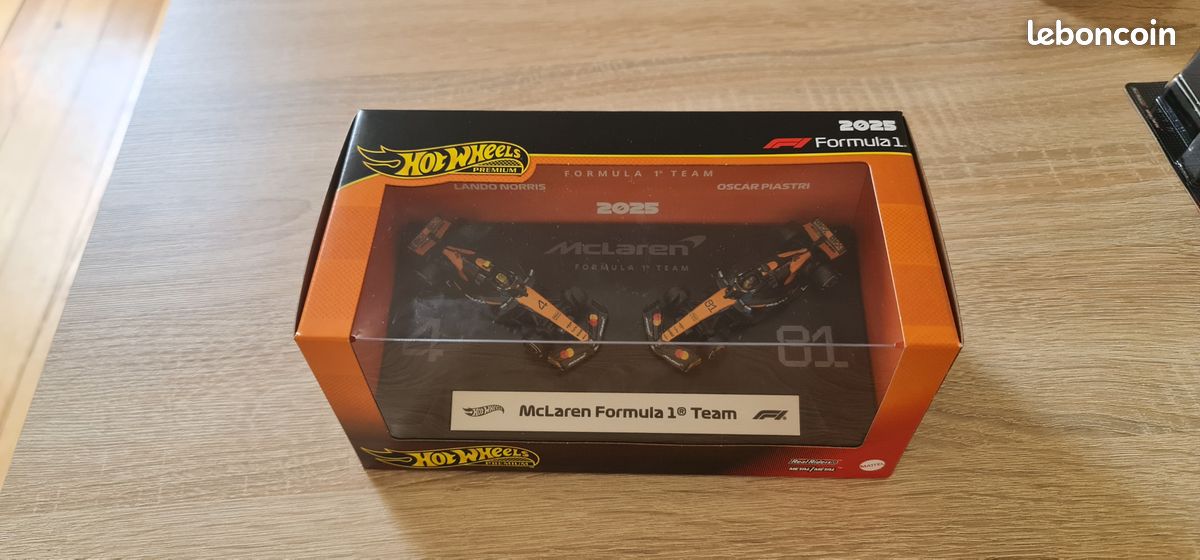 Hotwheels premium Formula 1 Mclaren team neuf voiture (image 1)