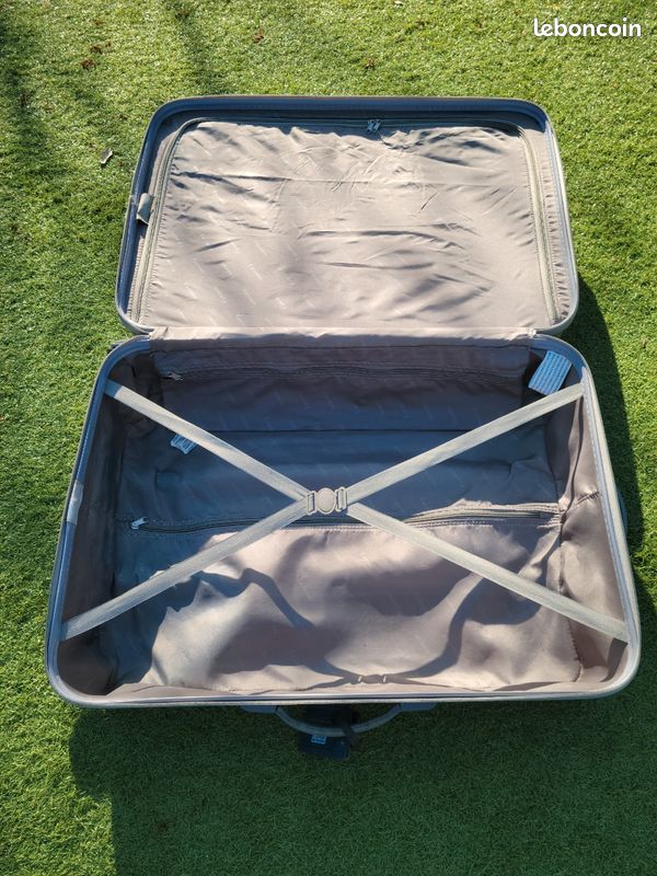 DELSEY Grande Valise souple 78cm 4 roues CUZCO - noir pas cher
