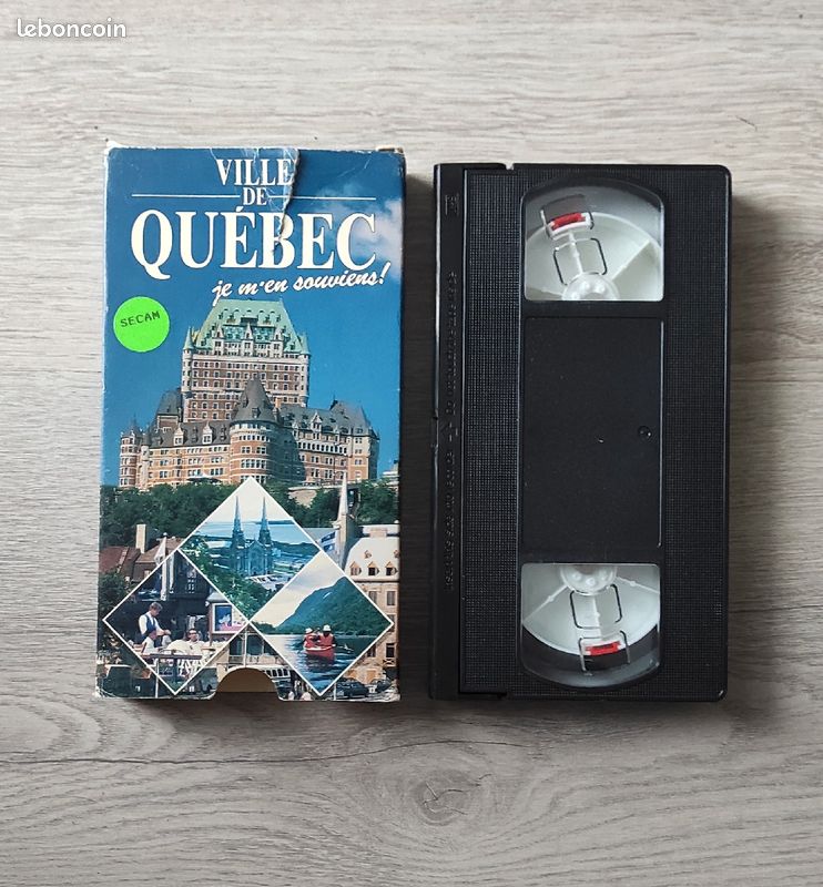 Rare VHS Québec Je m'en souviens (Souvenirs d'été) K7 SECAM (image 1)