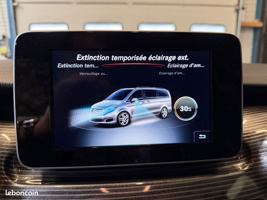 MERCEDES CLASSE V Long 220 d 9G-TRONIC 163CH Avantgarde (image 25)