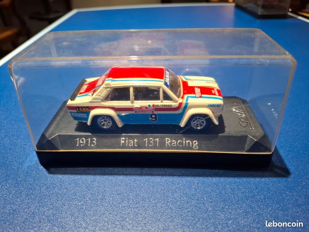 Fiat 131 Abarth del Rally de Portugal de 1980 en Miniatura a Escala 18
