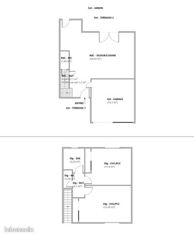 Maison 3 pièces 70 m² — 15