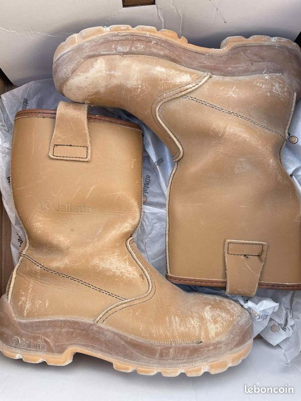 Jallatte Botte Cuir Chantier Bottes De Chantier Jallatte Chaussures