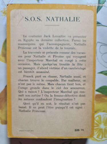 [Livre] S.O.S. Nathalie - Bon état (image 2)