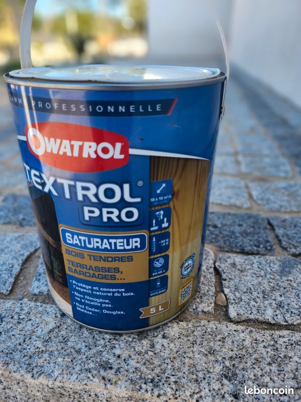 Saturateur Bois Extérieur OWATROL – Teinte Chêne Rustique 1L, Textrol