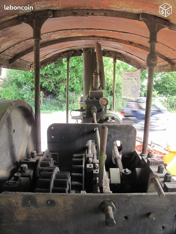 ROULEAU A VAPEUR 1909 - Machine - tracteur ancien (image 3)