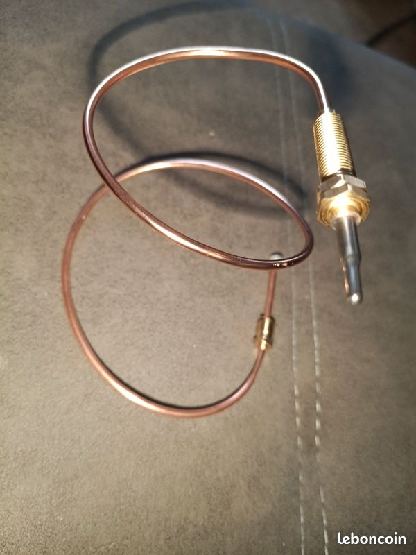 Thermocouple Chauffage Gaz Extérieur 410 Mm M8x1 – Universel Pour Terrasse, Barbecue, Cheminée, Foyer