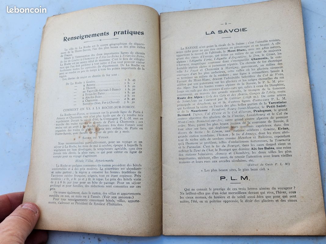 Guide touristique La Roche-sur-Foron 1912 Haute-Savoie édition ancienne (image 4)