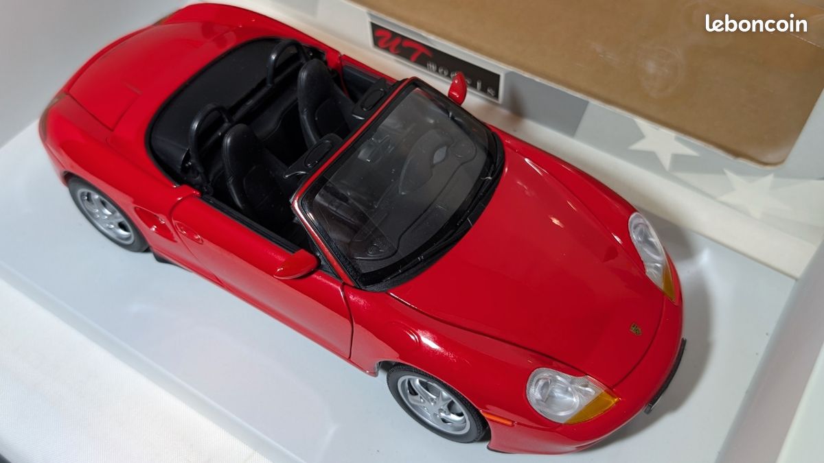 1/18 Porsche Boxster ut models rouge (image 4)