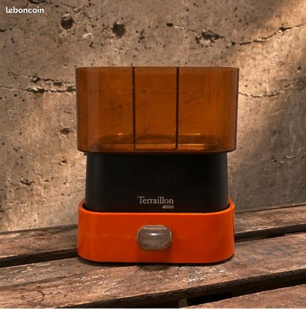 Balance de cuisine vintage Terraillon 4000 orange, années 70 (image 2)