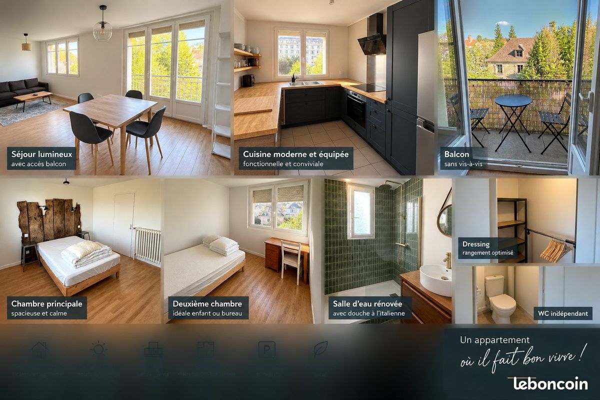 Appartement 4 pièces 66 m² · à Besançon · 66 m² · 905 €/mois