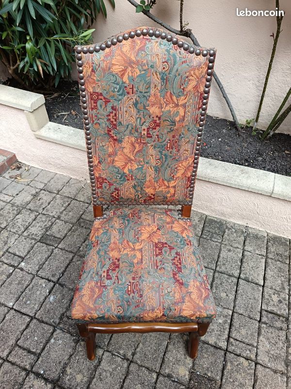 Chaises style Louis XIII (image 5)