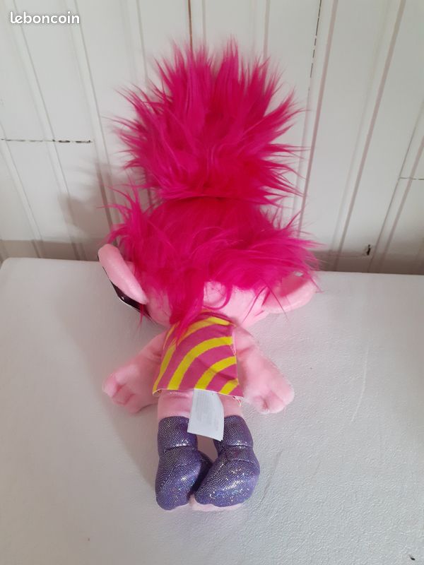 World Tour Trolls Peluches Trolls Poppy Muu00f1eco De Peluche Rosa