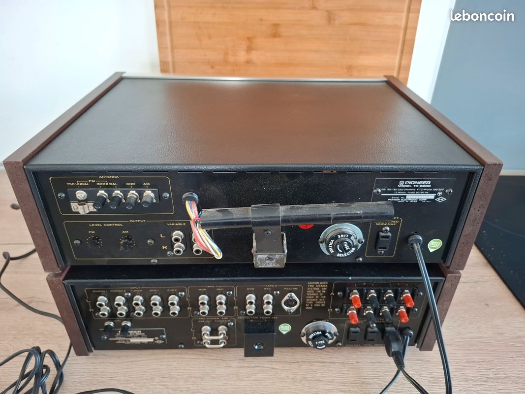 Chaine hfi Pioneer ampli SA-6200 + tuner TX-6200 vintage (image 12)