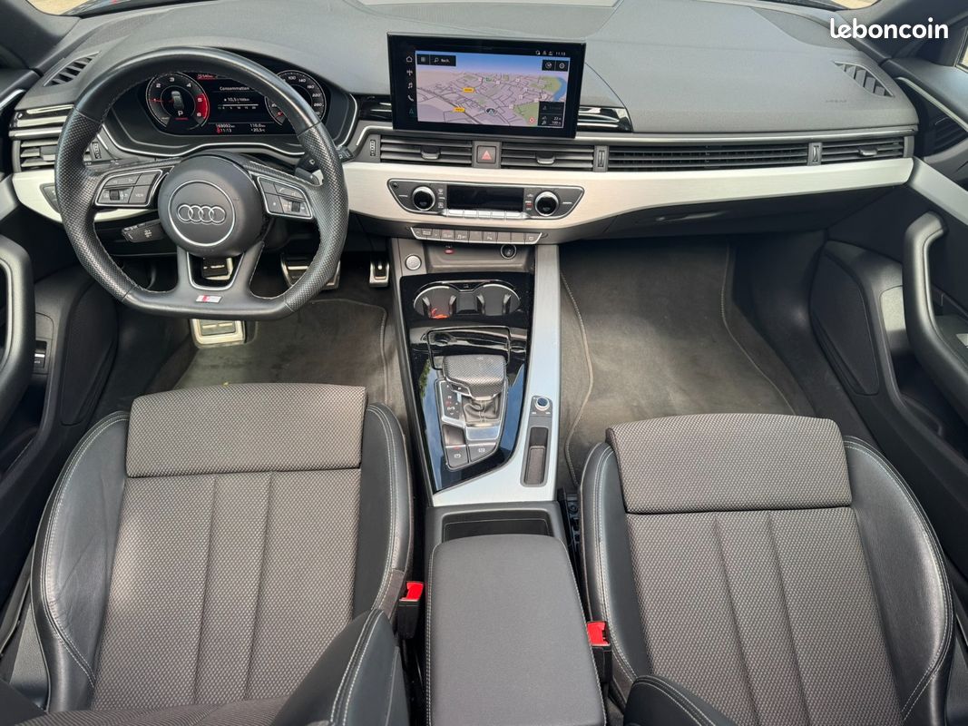 AUDI A4 AVANT 40 TDI 204 ch S tronic 7 S line / Apple CarPlay / Toit ouvrant panoramique (image 13)
