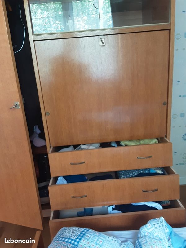 Vend meuble secrétaire année 1970 (image 2)