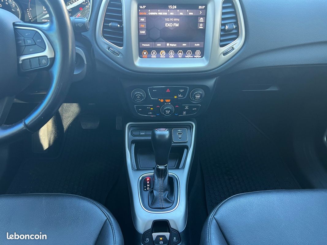 JEEP COMPASS MY20 1.3 Turbo MultiAir 2WD 150CH Longitude Garantie 12 mois (image 12)