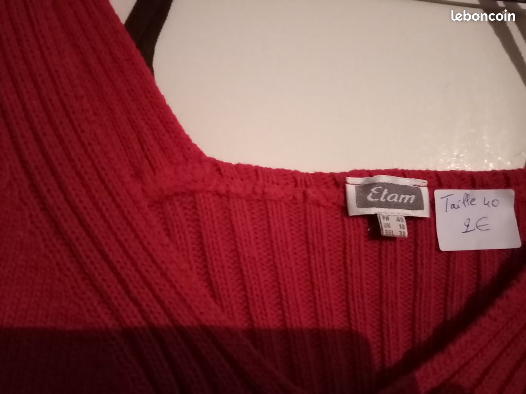 Top rouge (image 1)