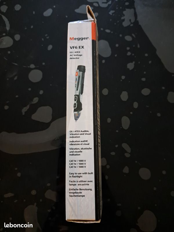 Détecteur de tension Megger VF6 EX (image 3)