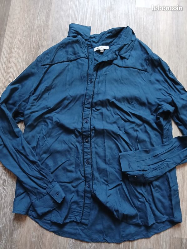 Chemise bleu femme u collection taille XL (image 1)
