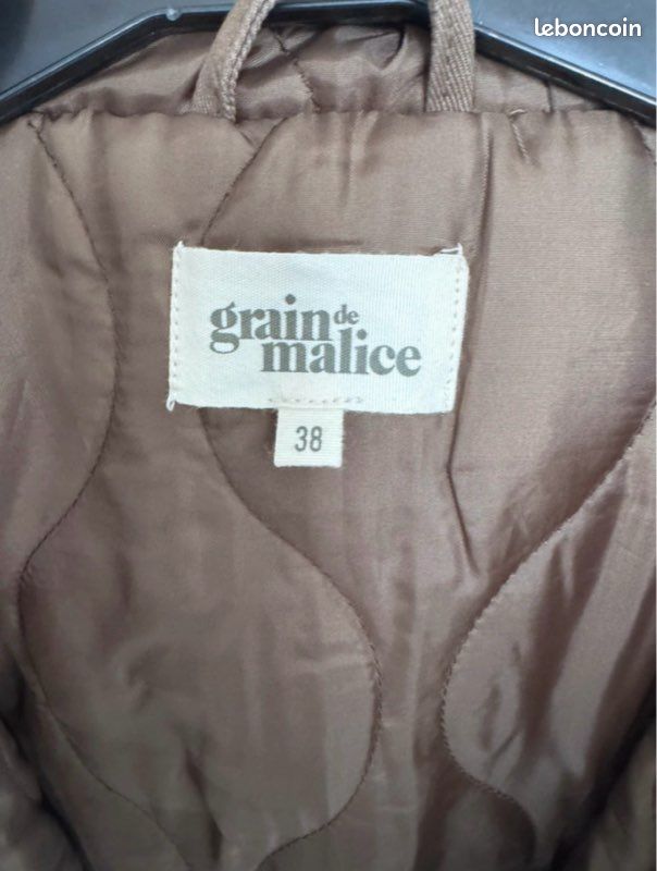 Manteau mi saison, kaki (image 5)