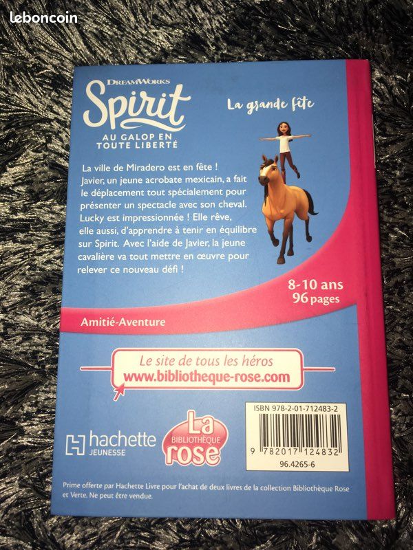 Livre enfant Spirit (image 1)