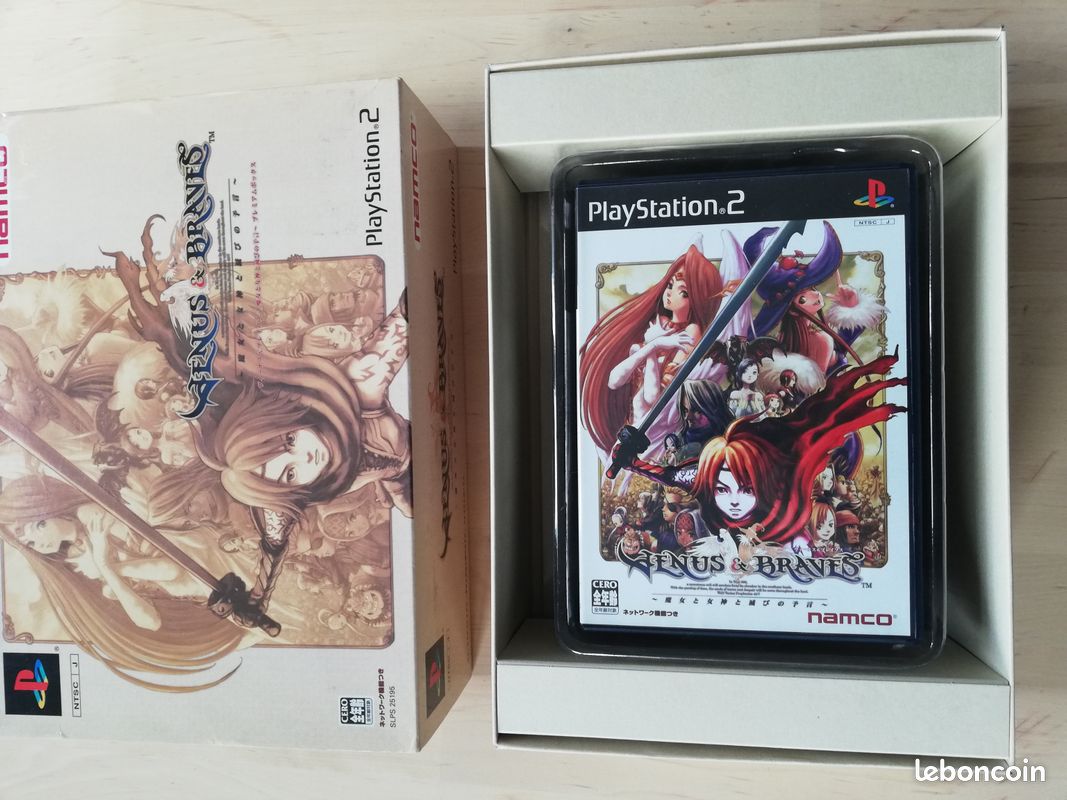 Jeu PS2 Venus & Braves - Version NTSC-J Japon, Bon état, NAMCO