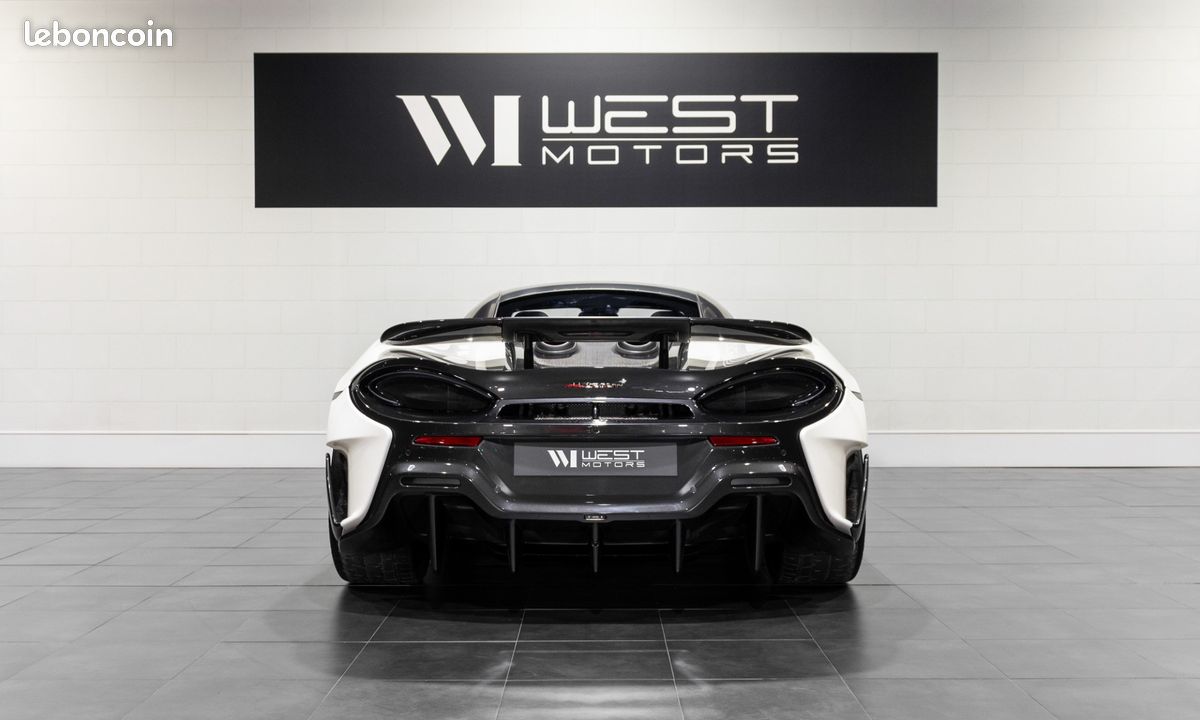 MCLAREN 600 LT V8 600 – FRANÇAISE / Baquets Senna / Cam Recul / Arceau / Carbone / Harnais / 1568E/Mois (image 5)