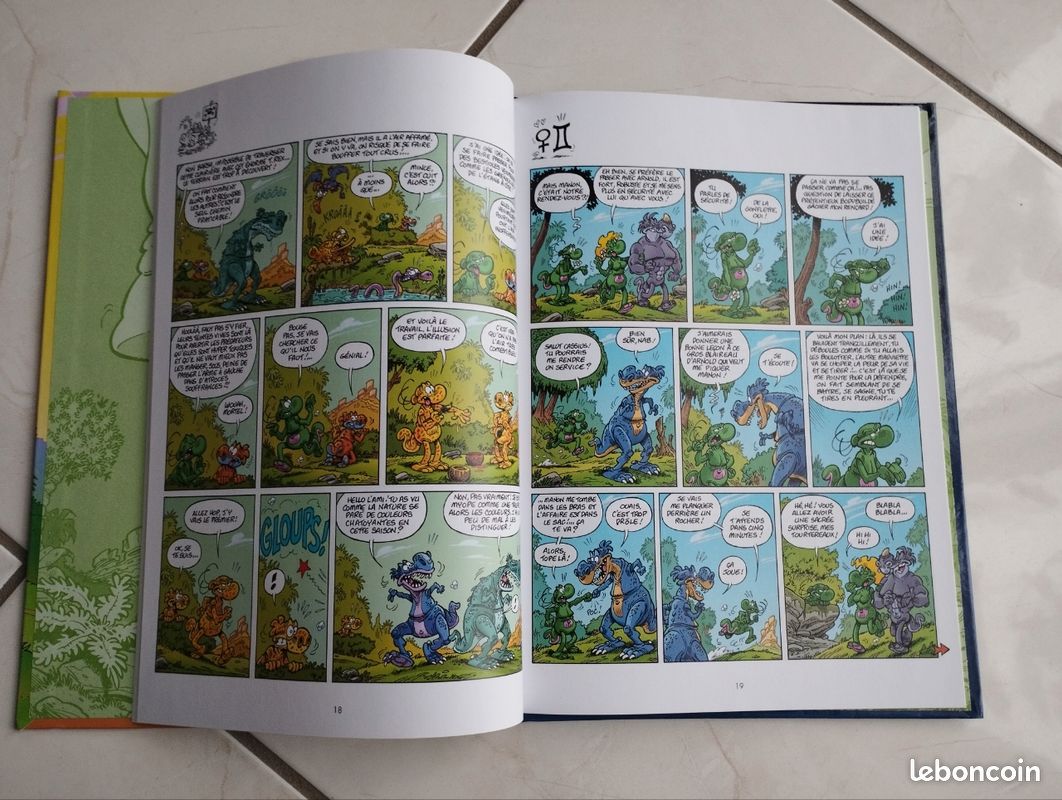 Livre bd nabucho dinosaure (image 3)
