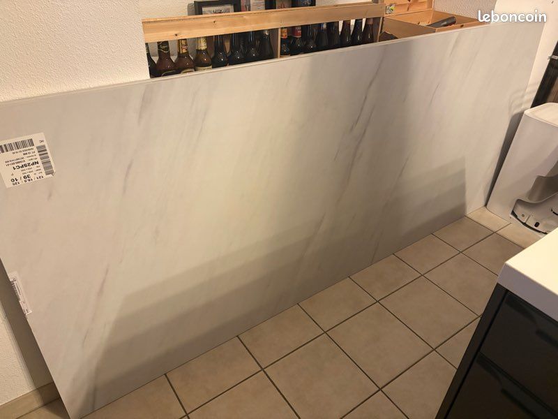 2 plan de travail effet marbre (image 1)