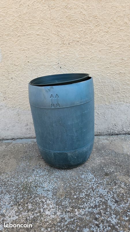 TONNEAU vert Grande Contenance avec COUVERCLE 35 litres (image 4)
