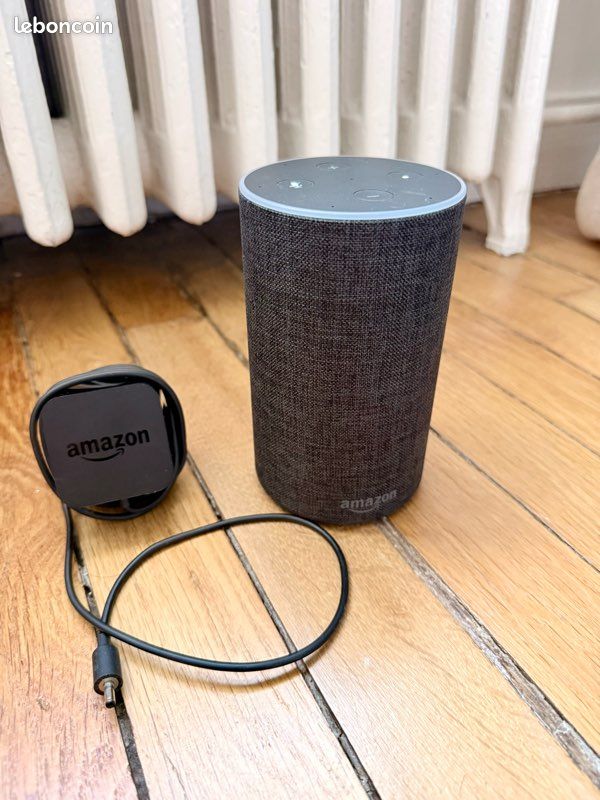 Amazon Echo 2e génération – Alexa – enceinte connectée (image 1)