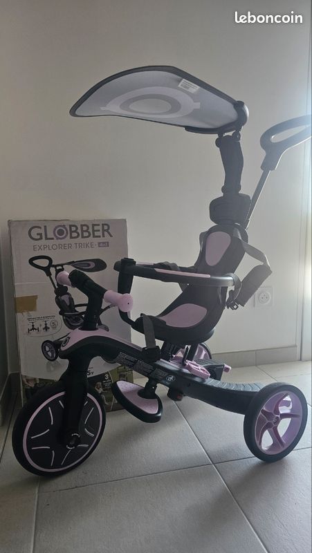 Tricycle Explorer évolutive 4 en 1 Vert sauge Globber éveil et jeux