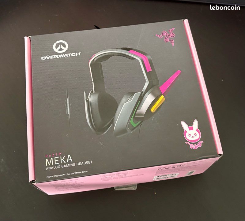Razer Meka Headset Overwatch Gaming Headset Razer Meka Dva Casque