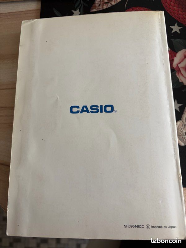 Manuel D'origine CASIO FX-8000G + Petit Livre "Réussir Vos Programmes CASIO FX180P" – Bon état