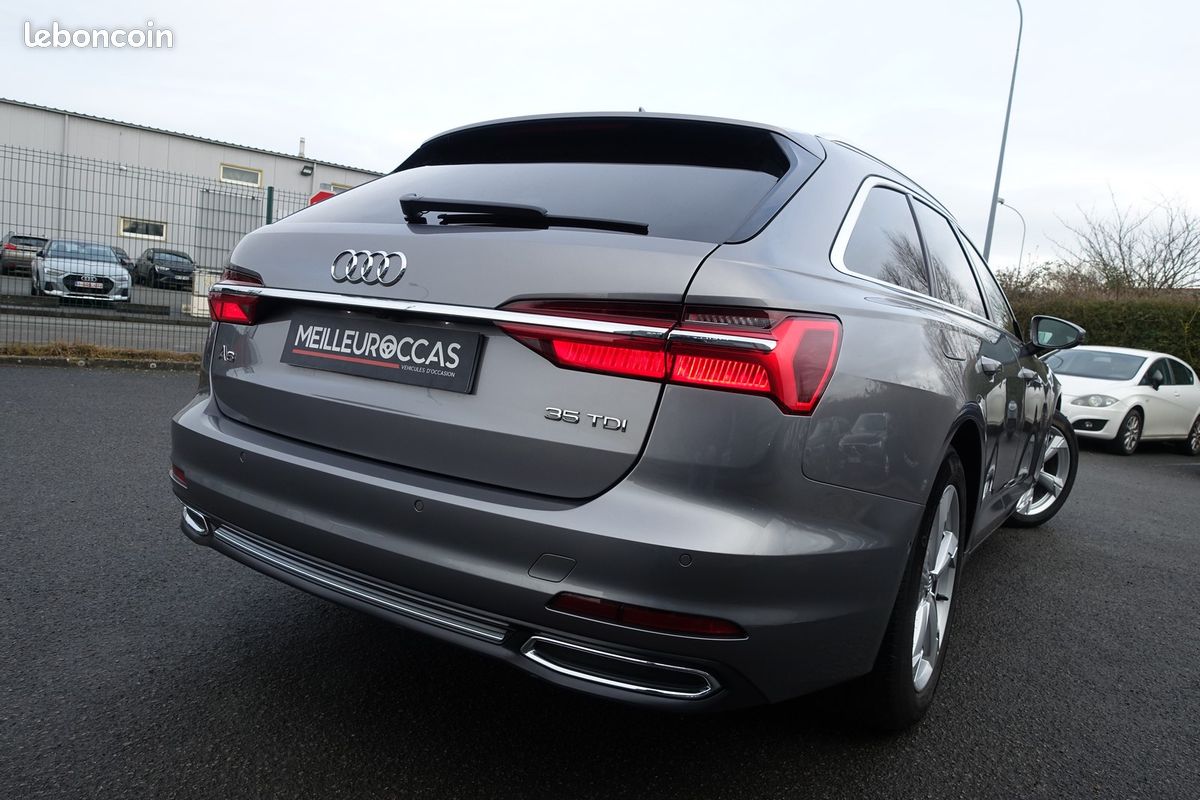 A6 Avant 35 Tdi Mhev S-Tronic 163ch 102600kms Virtual cockpit/Cuir sport élec chauffant/Grd Gps Europe/Caméra 3D/Accès confort/Carplay/Attelage/1*Main/Gtie 12 mois (image 15)