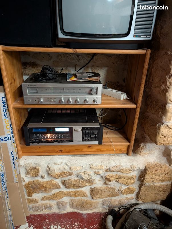 Amplificateur Stéréo Vintage JVC JR-S100L - Bon état De Fonctionnement - Petites Rayures