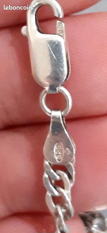 Bracelet Vintage Art Déco En Argent Massif 835 - 19,3 Grammes - Occasion - Style Rétro élégant