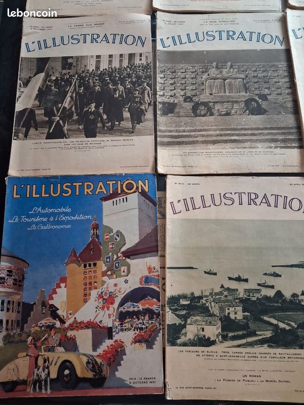 Vielles revues " l'illustration " (image 5)