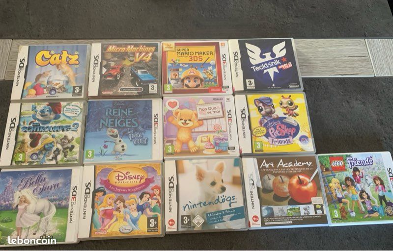 Jeux Nintendo Ds et 3Ds (image 1)