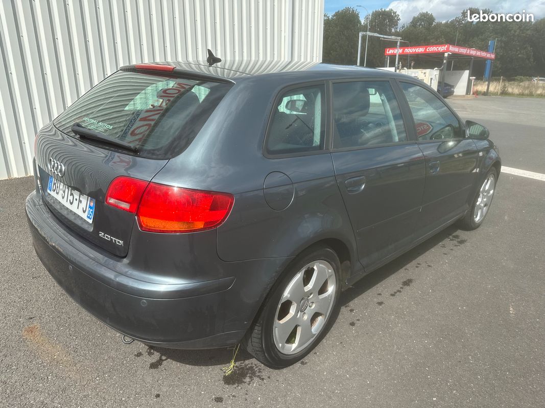 AUDI A3 BOITE AUTOMATIQUE Série 2 Sportback 2.0 TDi 16V DSG 140 CV (image 6)